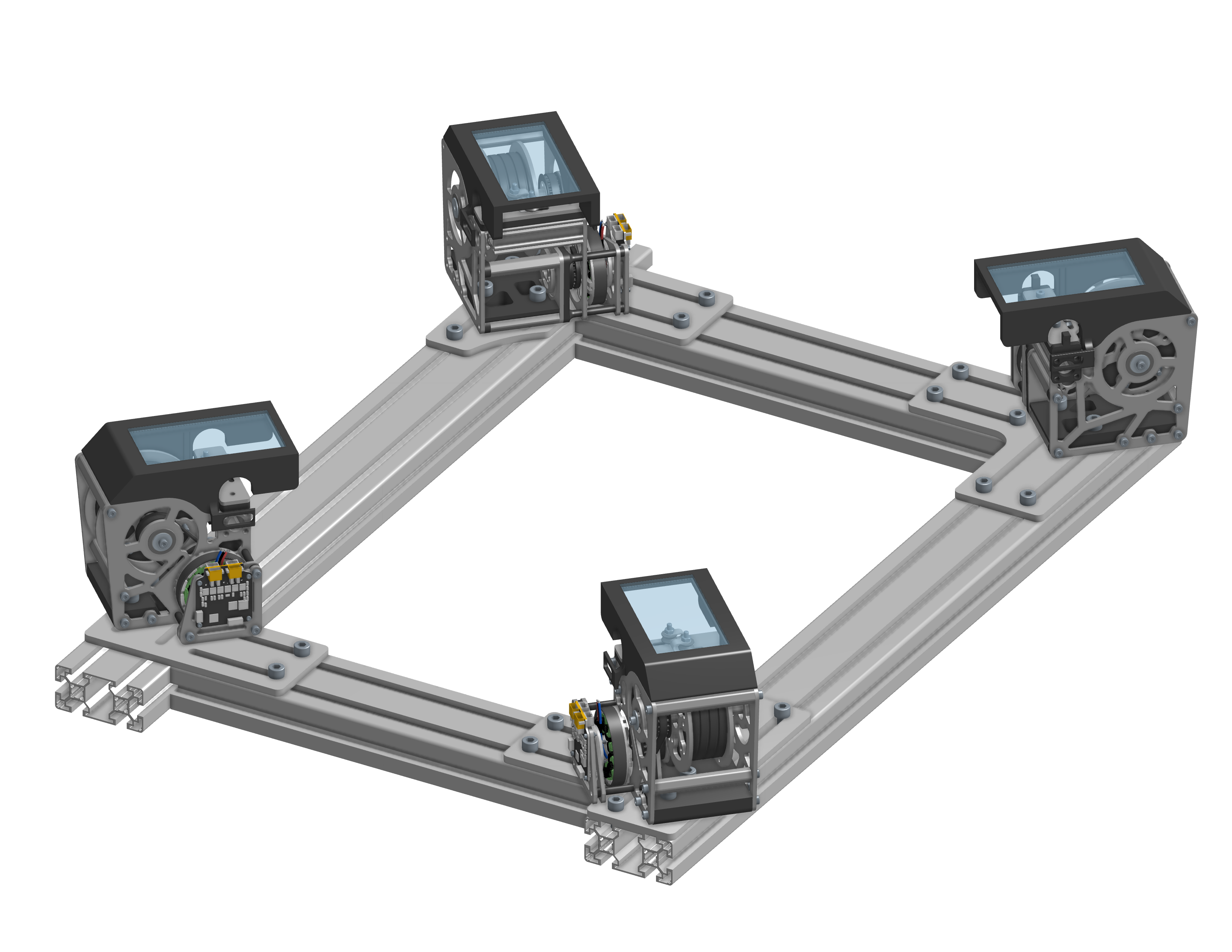 Frame CAD render