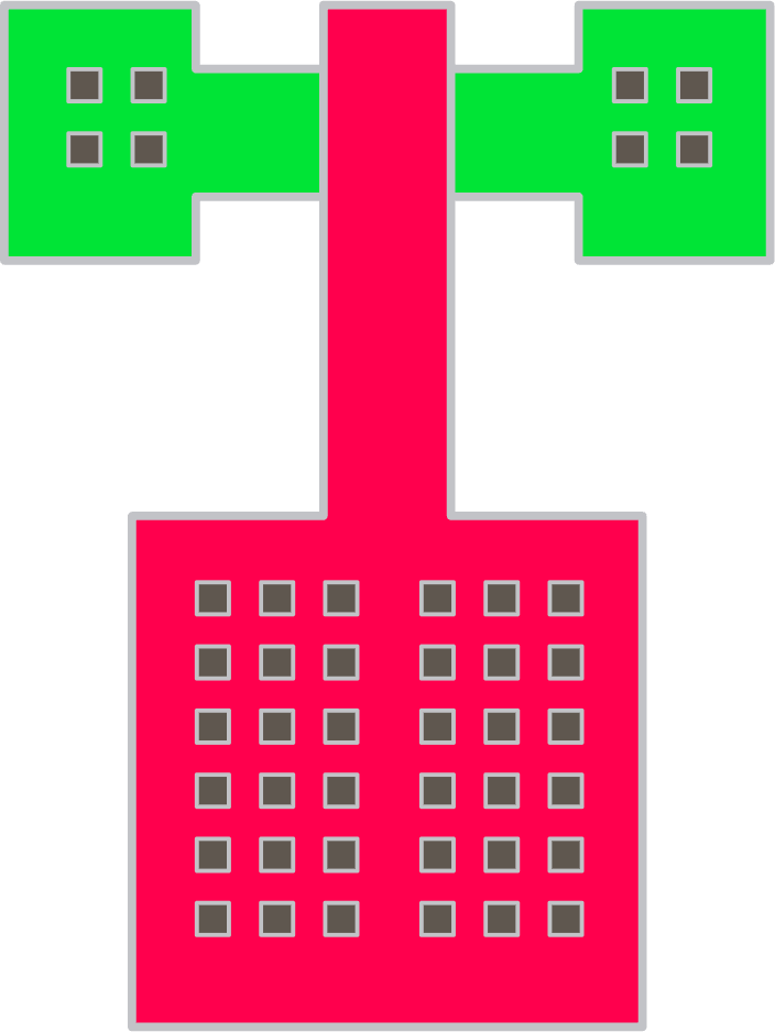 Step 8: Contact Holes Top View