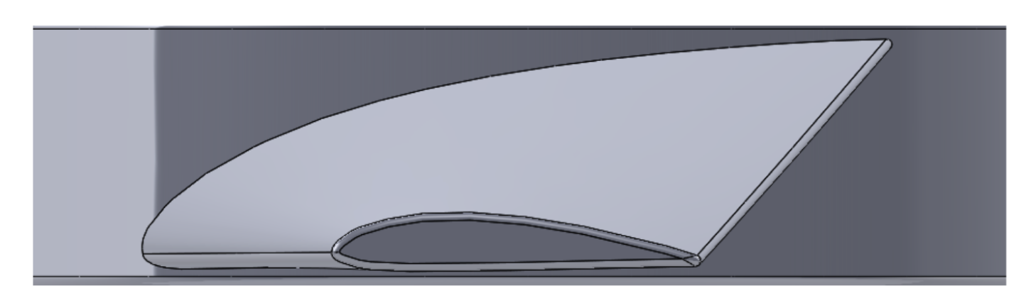 Side Profile of Blade